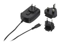 BlackBerry Micro-USB International Charger - Adaptateur secteur - pour BlackBerry 9800; Bold 9650, 9700; Curve 85XX, 9300; Curve 3G; Style 9670; Torch 9800