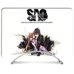 Coque Intégrale Pour MacBook Air M2 M3 13.6 Manga SAO sword Art Online Blanc