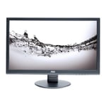 AOC e2752Va - Écran LED - 27" - 1920 x 1080 Full HD (1080p) @ 60 Hz - 300 cd/m² - 5 ms - DVI-D, VGA - haut-parleurs - noir