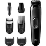 Braun Beard Trimmer Shaver Face Hair Clippers Trimmer Men's Grooming Kit 6-In-1