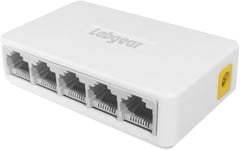 Labgear 5-Port Gigabit Ethernet Network Switch, High Speed Ethernet Splitter or