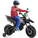 12V Battery Electric Toddler Motorbike Licensed Aprilia Kids Ride On Motorcycle