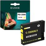 Canon PGI2500 keltainen tulostusmustekasetti , 1500 sivua , PGI 2500 , yhteensopiva MAXIFY MB5050 MB5150 MB5350 MB5350 MB5450 iB4050 kanssa.