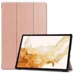 Samsung Galaxy Tab S10 Plus Trifold etui- Rose gull