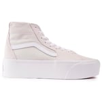 Vans Womens Sk8-hi Stacked Trainers - Taupe - Size UK 9