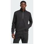 adidas Original Trefoil Essentials Waffle 1/2 Zip Sweatshirt, storlek Small