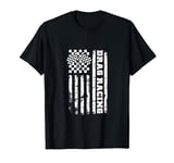 Drag Racing US American Flag | Motor Racing | Drag Racer T-Shirt