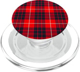 Scottish Clan Hamilton Tartan moderne Rouge PopSockets PopGrip pour MagSafe