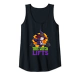 Womens This Witch Lifts Funny Halloween Gym Fitness Weight Lifting Tank Top