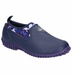 Muck Boots Ladies Blue Muckster Ii Slip On Neoprene Lined Shoes