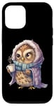 Coque pour iPhone 15 Owl Forest Mythology Night Owl