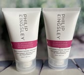 Philip Kingsley Elasticizer Deep Conditioning Treatment 2 x 40ml Travel Size NEW