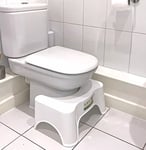 BATHROOM/TOILET SQUATTY STEP STOOL POTTY SQUAT AID FOR CONSTIPATION PILES RELIEF