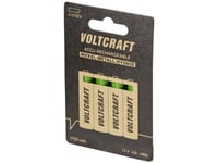 Voltcraft Hr6 Se Uppladdningsbart Aa-Batteri Nimh 2750 Mah 1,2 V 4 St