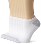 Hanes womens Value, No Show Soft Moisture-wicking Socks, Available in 10 and 14-packs, White - 10 Pack, 7-11 UK