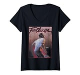 Womens Footloose Classic Poster V-Neck T-Shirt