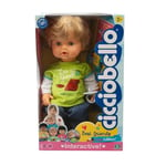 Cicciobello Best Friends - Poupée de 42 cm avec Fonction Pleurs, modèle avec t-Shirt Vert avec Recette sur Le Dos, pour Enfants à partir de 2 Ans