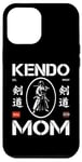 Coque pour iPhone 12 Pro Max Kendo Mom : fierté et force pour la mère Kendoka !