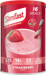 SlimFast Strawberry Flavour Shake Powder 584g - 16 Servings Meal Replacement UK