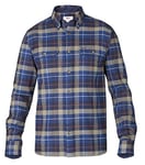 Fjallraven Singi Heavy Flannel Shirt M Long Sleeved T-Shirt - Blue, X-Small