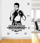 Muhammad Ali  Inspired "Float like A Butterfly" Quote Wall Art Sticker/Decal