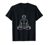 Yoga Meditation Spiritual Body Energy Centres Chakra T-Shirt