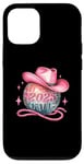 iPhone 12/12 Pro It's 2025 Y'all New Years Disco Ball With Pink Cowboy Hat Case