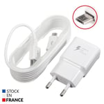 Pack Chargeur 3A pour Huawei Honor 8 Pro + Câble Micro USB - Chargeur Ultra Rapide et Puissant 3A + Câble Micro USB