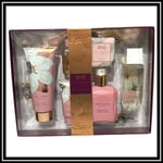 Ted Baker Fragrant Bloom Gift Set Body Spray Pink Soap Lotion Wash BNIB