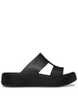 Crocs Getaway H Strap - Black, Black, Size 4, Women