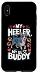 iPhone XS Max Blue Heeler Lovey Work Dog Herding Cattle Dog Heeler Dad Mom Case