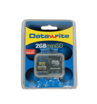 DataWrite MultiMedia Card 2GB Mini SD Type Memory Card Camera Phone Cam DV PDA