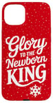 iPhone 15 Plus Glory To The Newborn King Nativity Scene Jesus Christian Case