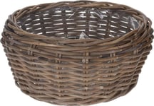 Kubu Rattan Kurv Blomsterpotte Dekke Kurv For Blomster Planter Blomsterpotte 40X18 Cm