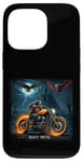 Coque pour iPhone 13 Pro Heavy Metal Thrash Hard Rock Horreur Rocker Tenue moto