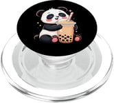 Kawaii Boba, amateur de thé à bulles Panda PopSockets PopGrip pour MagSafe