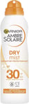 Garnier Ambre Solaire SPF 30 Dry Mist Sun Protection Spray All Skin Types, 200ml