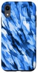 iPhone XR Camo in Blue Case