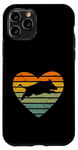 iPhone 11 Pro I Love Wild Boars Retro Heart Hunter Boar Case