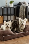 Cosy Couch Dog Pet Bed Washable Soft Foam Water Resistant Mattress Basket Pad