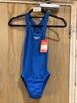 Speedo Juniors Endurance + Medalist Swimsuit In Blue - Size UK 13-14 Years - New