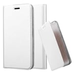 Cadorabo Housse Compatible Avec Honor 8 Pro En Classy Argent - Étui De Protection Avec Fermeture Magnétique, Fonction De Support Et Compartiment Pour Carte