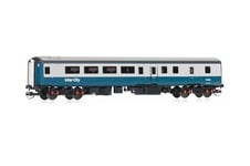 Hornby TT:120 TT4019 Br, Mk2F Brake Standard Open, M9519-Era 7 Packs d'Autocars de Matériel Roulant Ferroviaire, Bleu