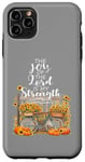 Coque pour iPhone 11 Pro Max Verset de l'écriture The Joy Of The Lord Is My Strength Automne 2024