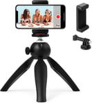 Polarduck Mini Tripod, Mobile Phone Tripod, Vlogging Tripod Compatible with iPh