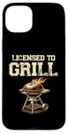 Coque pour iPhone 15 Plus Griller Grill Grill Grill Cook BBQ Grilling Barbecue