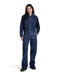 G-STAR RAW Judee Carpenter Loose Jeans Jeans Femme, Bleu (luna blue cobler D23590-D436-G275), 33W / 32L