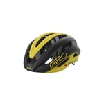 Giro Aries Spherical Road Bicycle Cycle Bike Helmet Black Yellow Visma