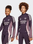 adidas Arsenal Youth Training Top -purple, Black, Size 13-14 Years