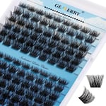 Faux Cils Individuel 108PCS Extension Cils Bouquet Faux Cils DIY à la Maison 0.07mm D Curl 8-16mix Grappe de Greffage Extension de Cils soie Prefait Volume Russe Cluster Gemerry Cils(KLS52-8-16mix)